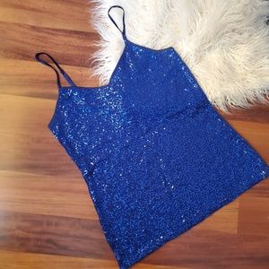 Blue Camisole